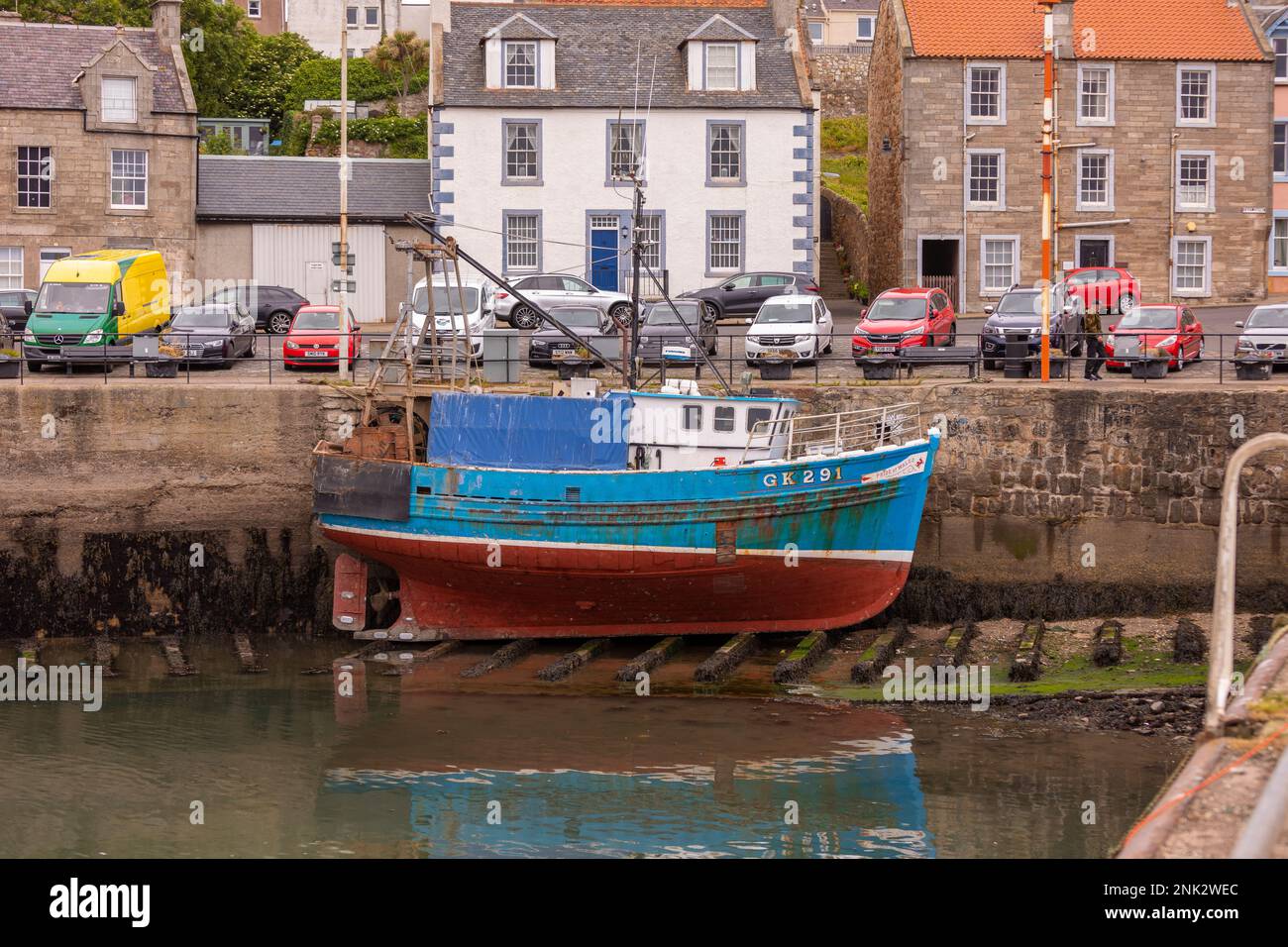 PITTENWEEM HARBOUR, ÉCOSSE, EUROPE - village de pêche sur la côte est de l'Écosse. Banque D'Images