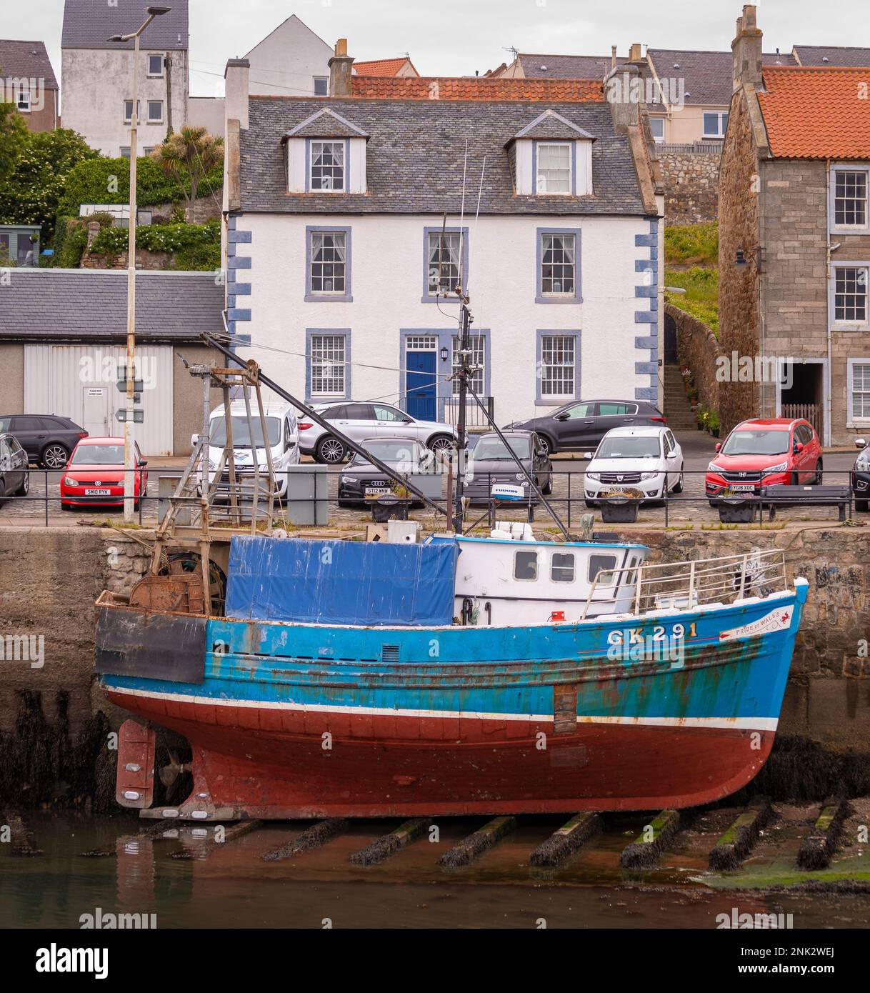 PITTENWEEM HARBOUR, ÉCOSSE, EUROPE - village de pêche sur la côte est de l'Écosse. Banque D'Images