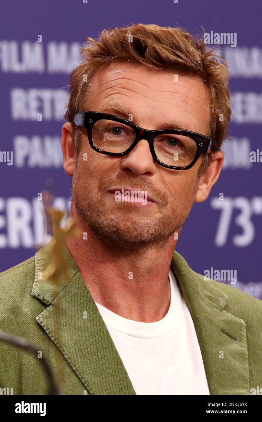 DEU, Allemagne, Berlin, 23,2.23, Grand Hyatt Berlin, Berlinale 2023, Simon Baker - Pressekonferenz 73th Berlinale - Limbo Banque D'Images