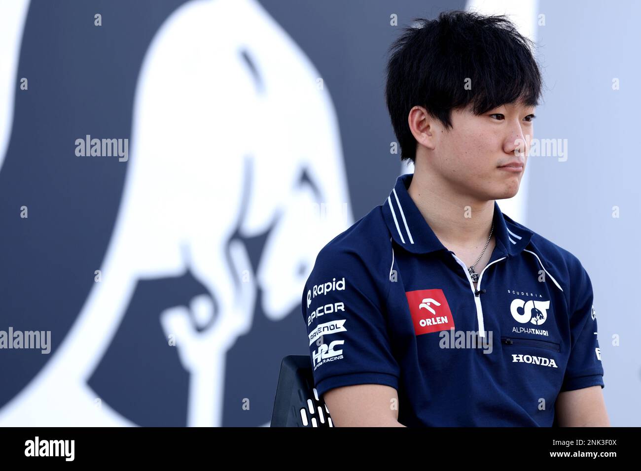 Yuki Tsunoda (JPN) AlphaTauri. 23.02.2023. Test de formule 1, Sakhir, Bahreïn, premier jour. Le crédit photo doit être lu : images XPB/Press Association. Banque D'Images