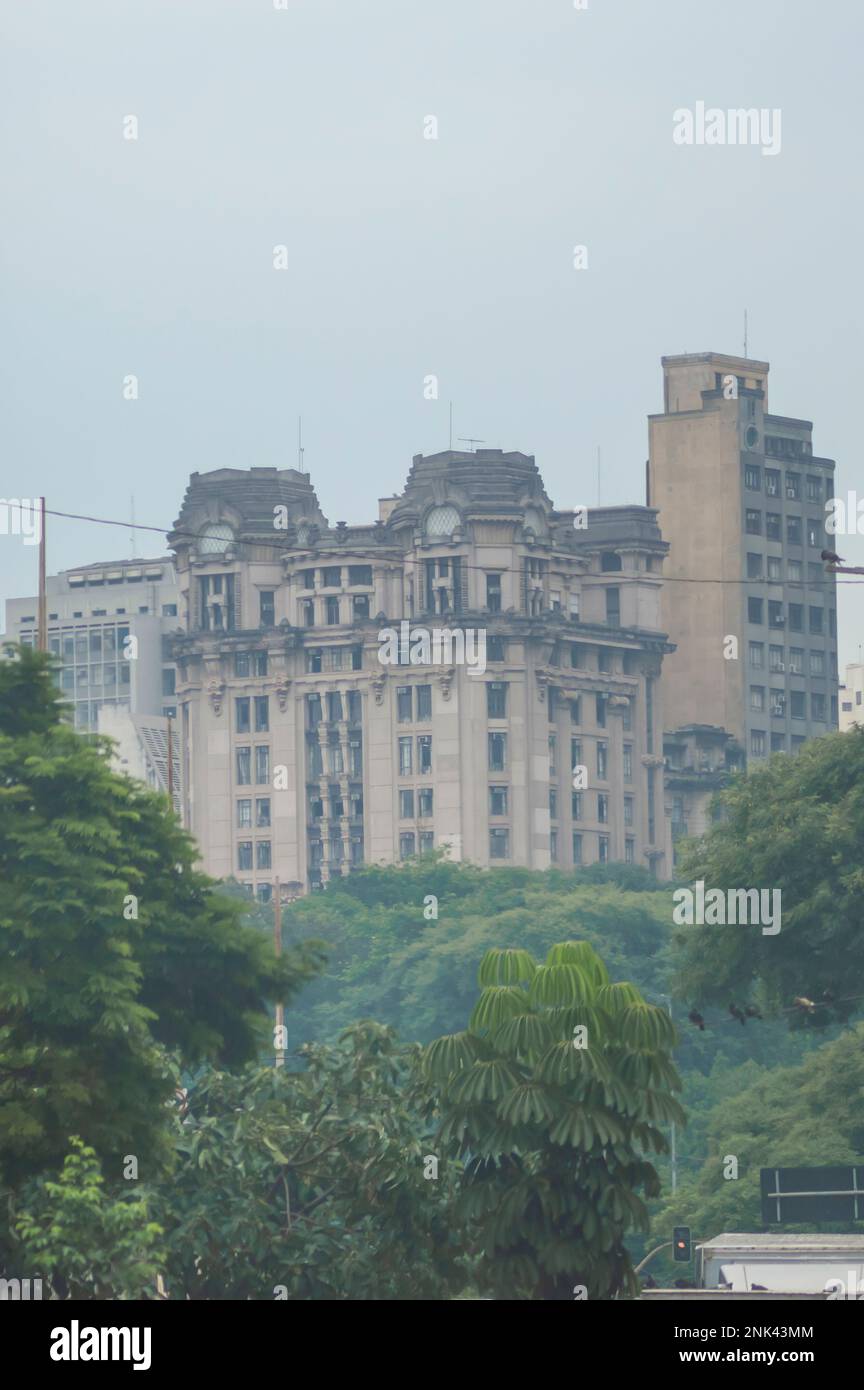 Saõ paulo-sp, brésil-février 22,2023 bâtiments historiques et importants de la ville. Banque D'Images