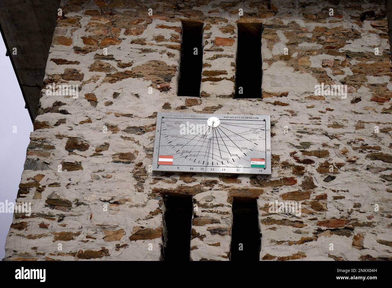 La tour d'observation d'Irottko dans les collines de Koszeg, à la frontière entre l'Autriche et la Hongrie Banque D'Images