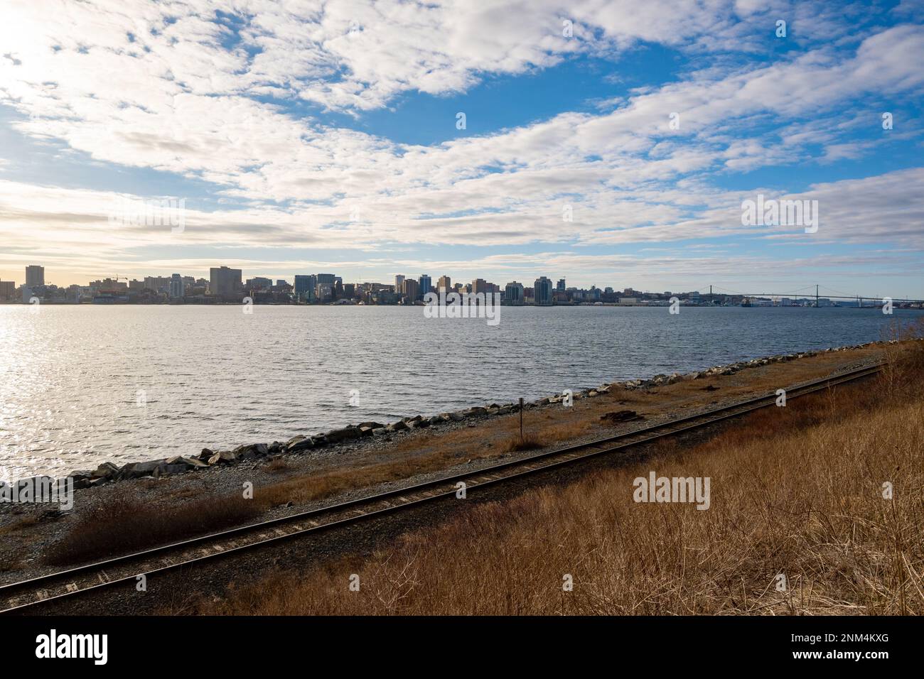 Halifax, en face de la mer. Banque D'Images