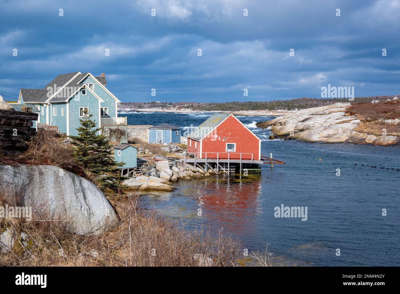 Peggy's Cove, Nouvelle Écosse, Canada Banque D'Images