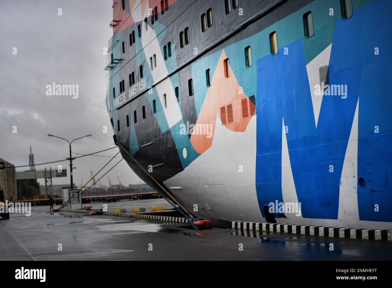 Le voyage sur le ferry russe et le bateau de croisière Princess Anastasia à travers la mer Baltique au départ d'Helsinki-St. Petersburg-Tallin-Stockholm-Helsinki est Banque D'Images