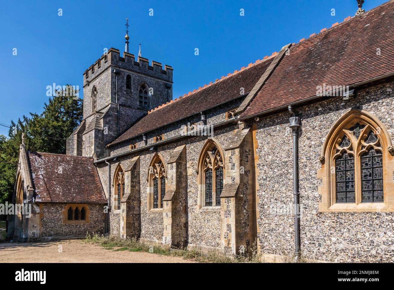 Église Sainte-Marie, Wendover, Buckinghamshire Banque D'Images