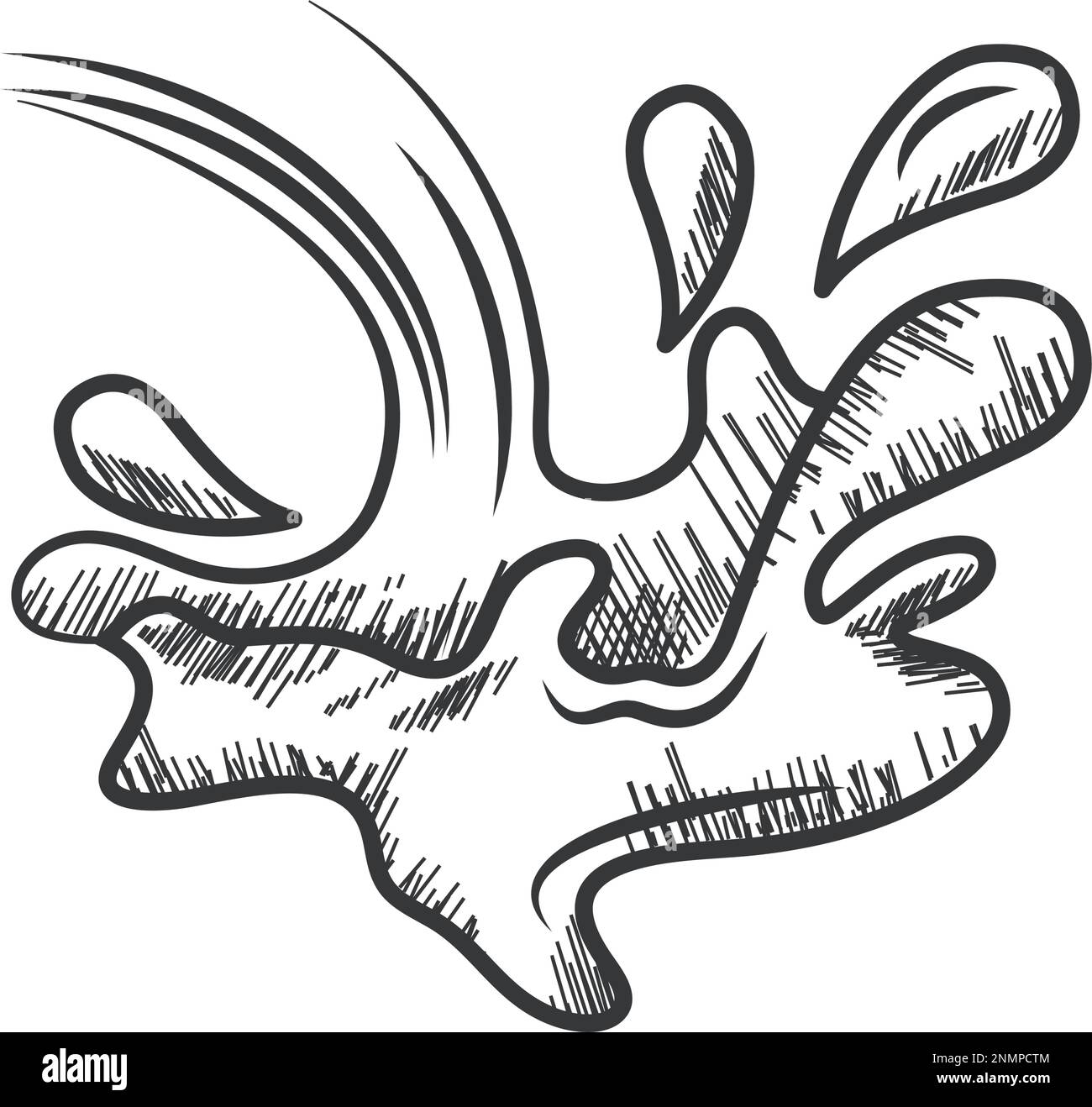 Nuage de lait Illustration de Vecteur