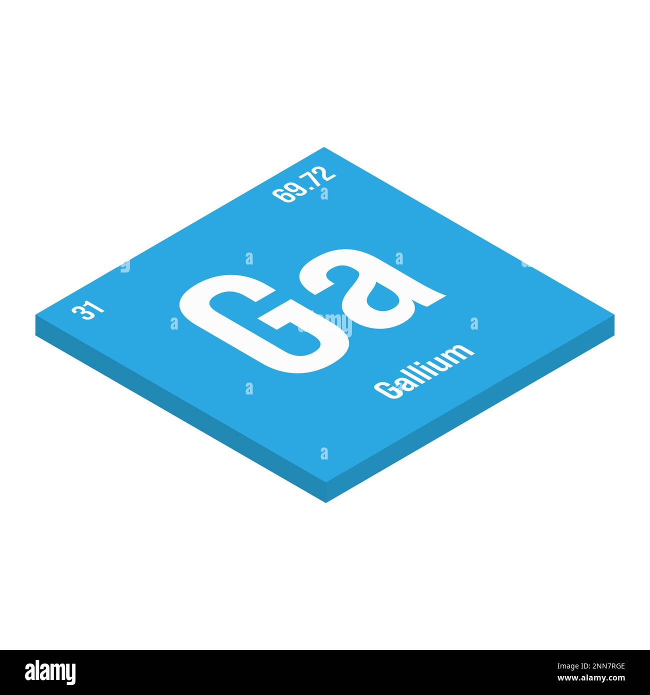 Francium, FR, élément de table périodique avec nom, symbole, numéro atomique et poids. Métal alcalin sans utilisation commerciale ou industrielle connue, mais utilisé dans la recherche scientifique. Illustration de Vecteur