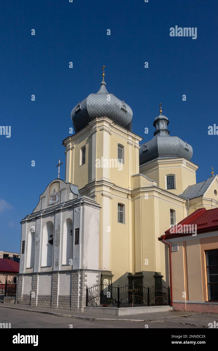 Eglise grecque-catholique Résurrection du Christ à Zbarazh, région de Ternopil, Ukraine. Banque D'Images