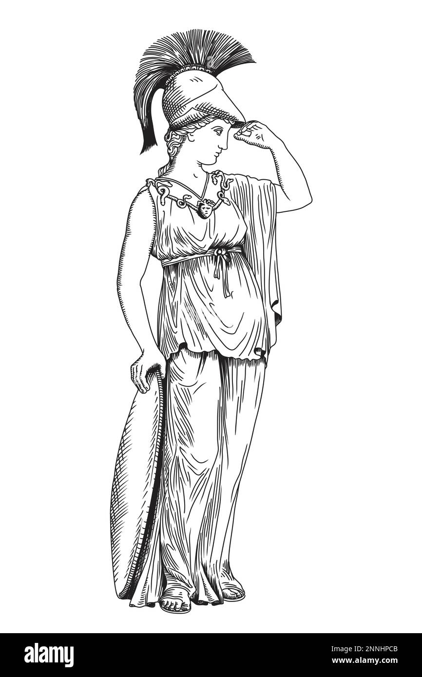 Vector femmes grecques. Illustration de Vecteur