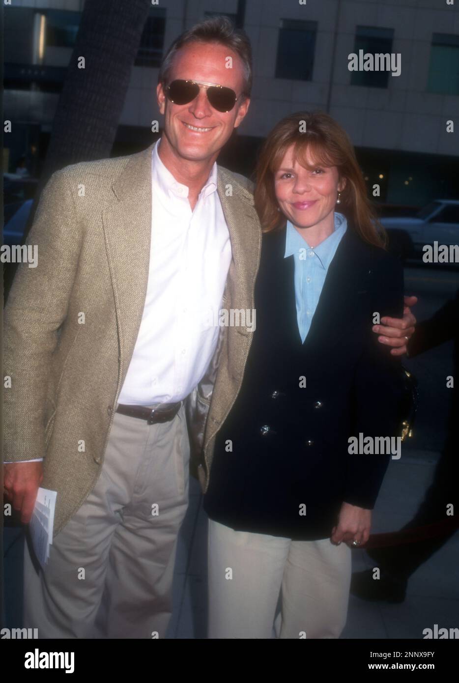 Beverly Hills, Californie, États-Unis 26th juin 1996 l'acteur Ted Shackleford et l'épouse Annette Wolfe assistent à la première au Samuel Goldwyn Theatre de l'Académie des arts visuels et des sciences du mouvement sur 26 juin 1996 à Beverly Hills, Californie, États-Unis. Photo par Barry King/Alay stock photo Banque D'Images