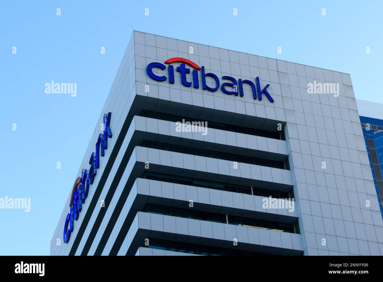 Immeuble de bureaux Citibank, Perth, Australie occidentale Banque D'Images