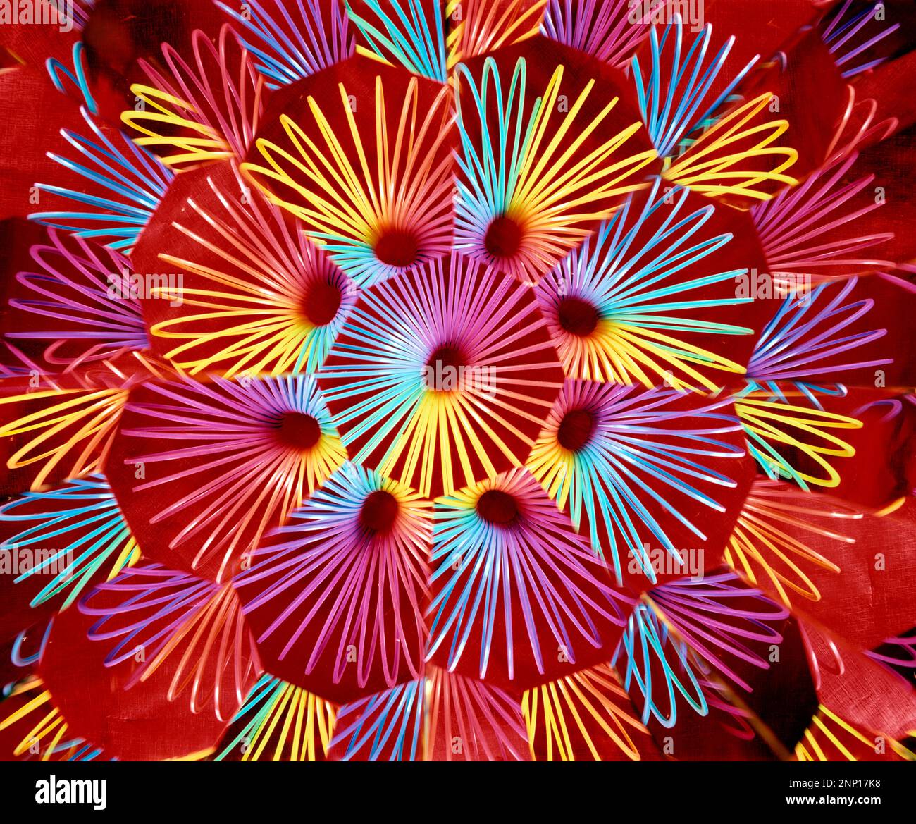 Colorful abstract pattern Banque D'Images