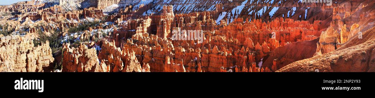 Formation de roches à Brice Canyon, Utah, États-Unis Banque D'Images