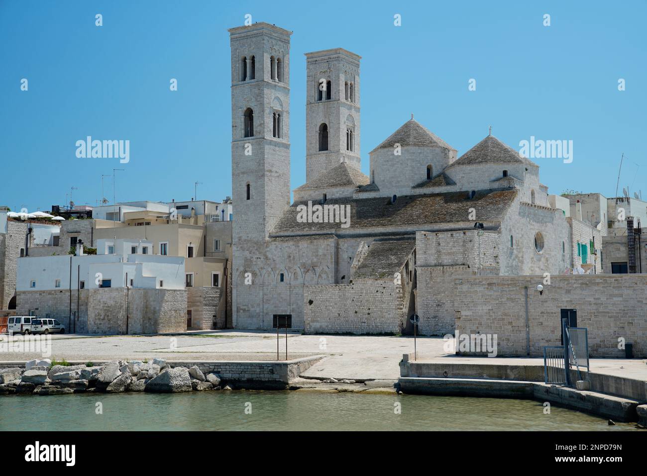 Duomo di San Corado, Molfetta, province de Bari, région des Pouilles, Italie Banque D'Images