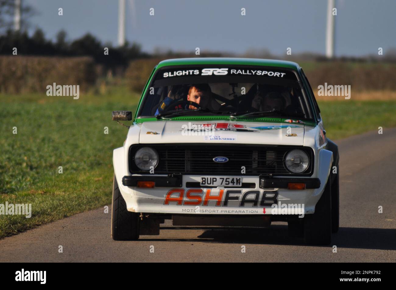 Reed Group, East Riding stages car Rally 2023 - Beverley and District Motor club, Aldbrough, East Riding of Yorkshire, Angleterre Banque D'Images