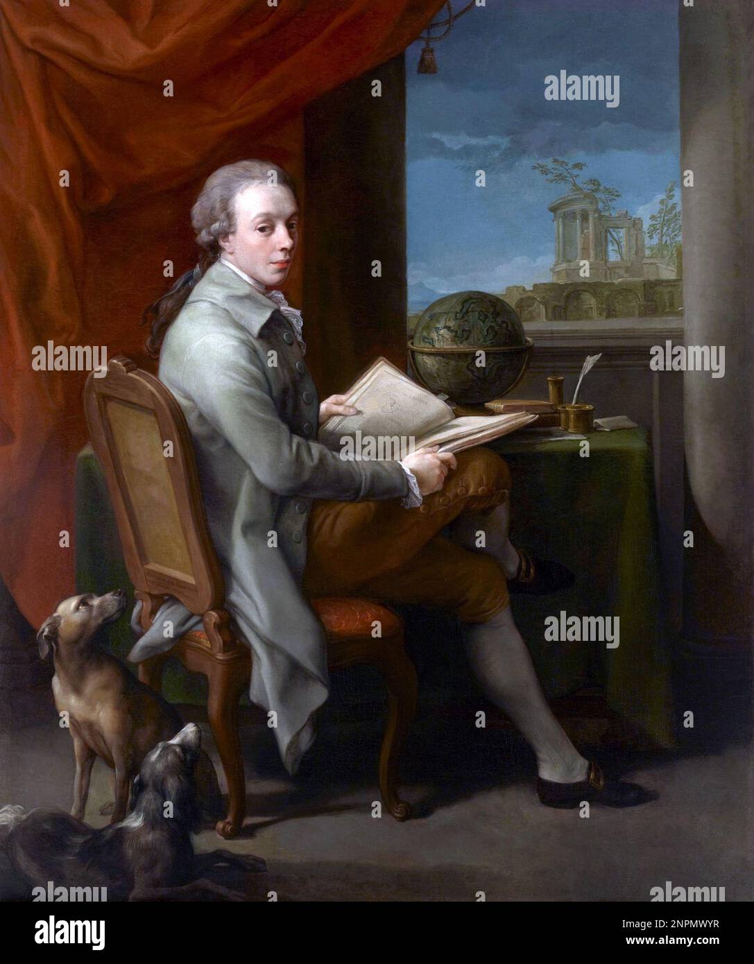 Thomas Taylus, 1st marquis de Headfort (1757 – 1829), Viscount Headford, pair irlandais et politicien. Thomas Taytour, 1st marquis de Headfort, 1782. Peinture de Pompeo Batoni Banque D'Images