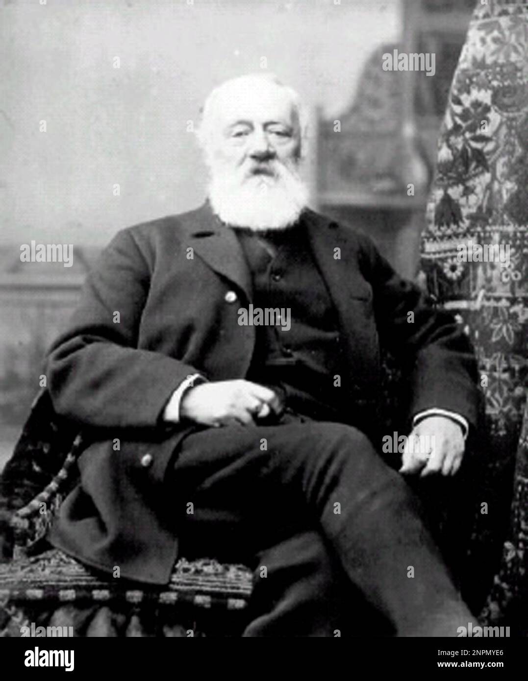 Antonio Meucci, Antonio Santi Giuseppe Meucci (1808 – 1889) inventeur italien Banque D'Images