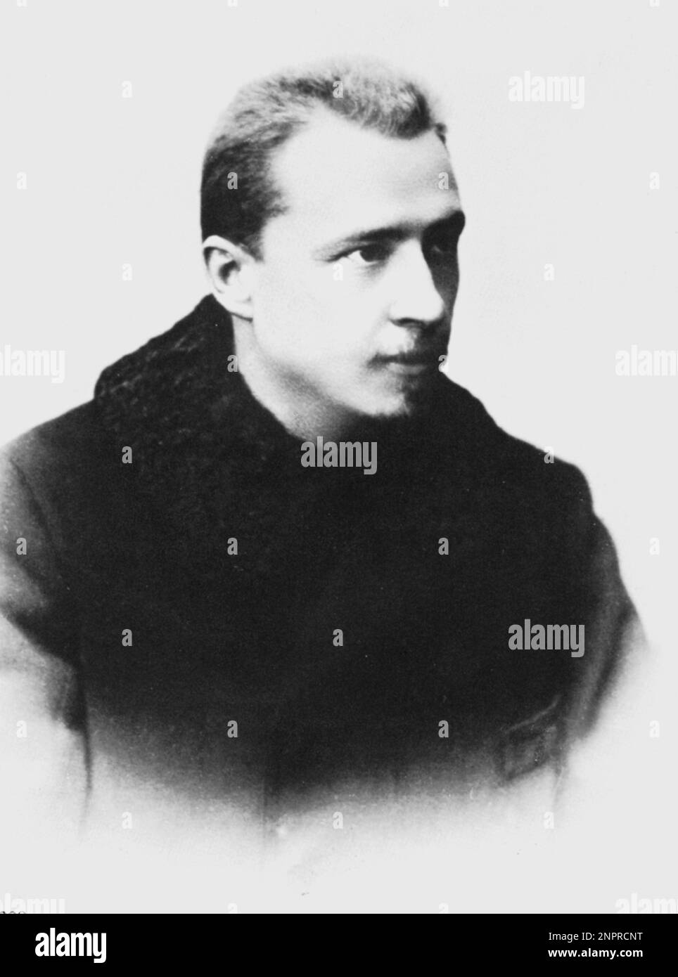 Le compositeur autrichien HUGO WOLF ( 1860 - 1903 ) - MUSICA CLASSICA - Classique - COMPOSIORE - OPERA LIRICA - Portrait - ritratto - colletto di pelliccia astakran - collier à fourrure - cravate --- Archivio GBB Banque D'Images