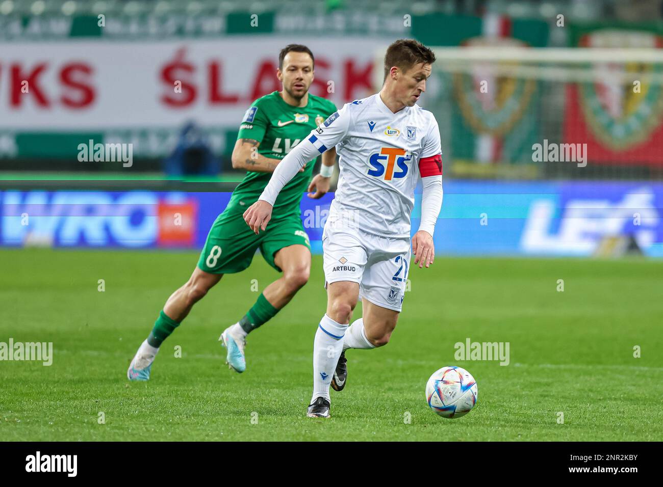 26 février 2023, Wroclaw 2023.02.26 Wroclaw.Pilka nozna Ekstraklasa
