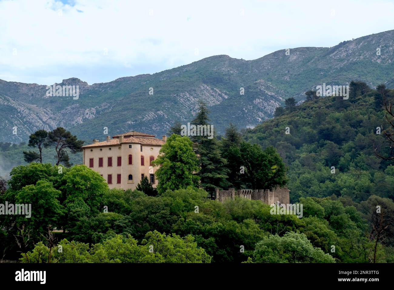 Château de Vauvenargues, résidence, studio et lieu de décès de Pablo Picasso de 1958 à 1973, Provence-Alpes-Côte d'Azur, France Banque D'Images