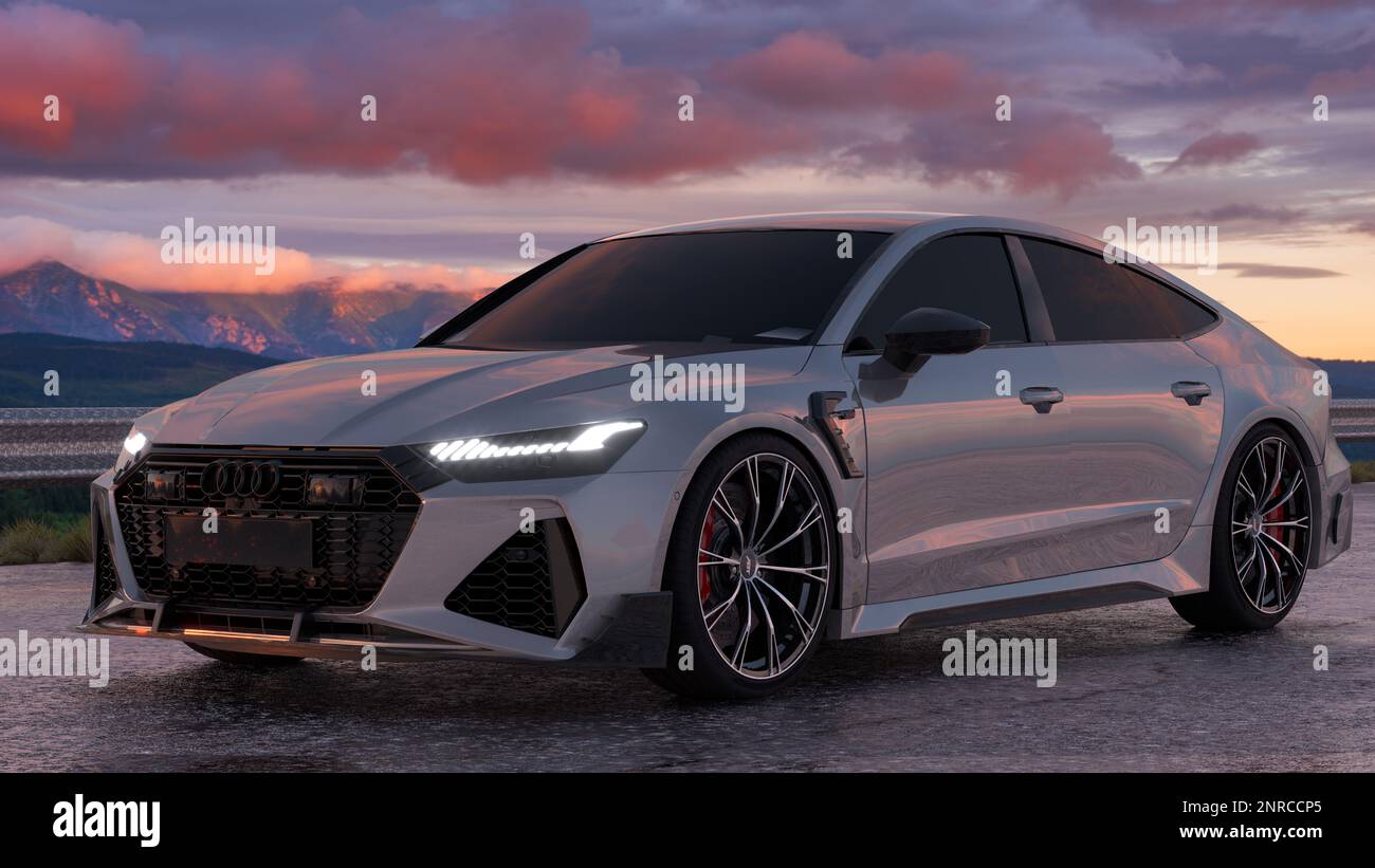 Audi RS 7 Sportback Banque D'Images