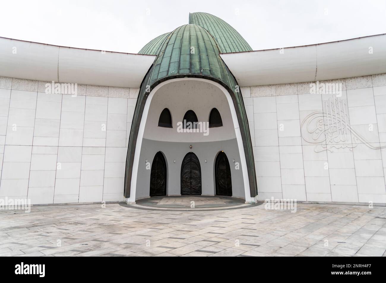 Mosquée centrale de Zagreb, Zagreb, Croatie Banque D'Images