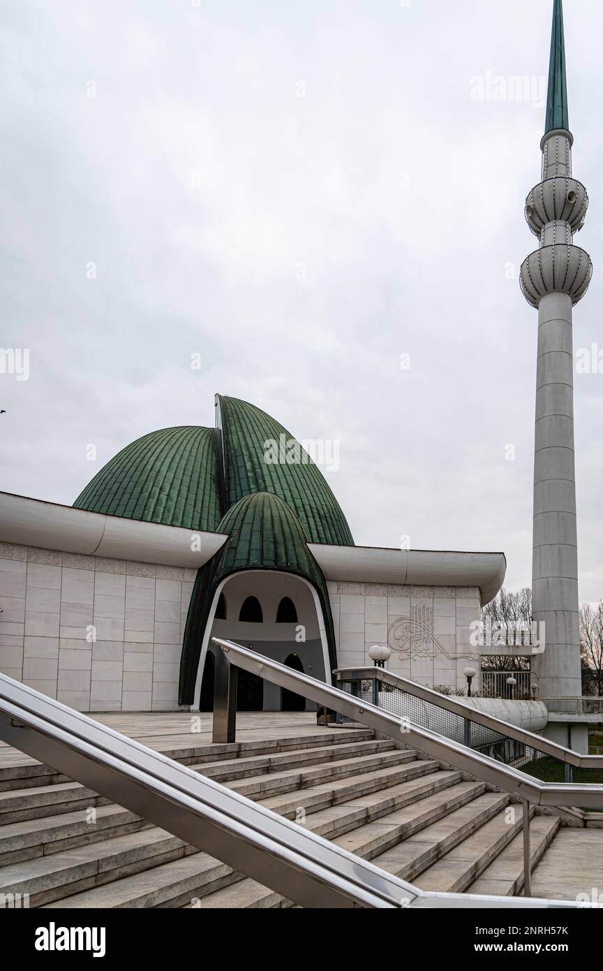 Mosquée centrale de Zagreb, Zagreb, Croatie Banque D'Images