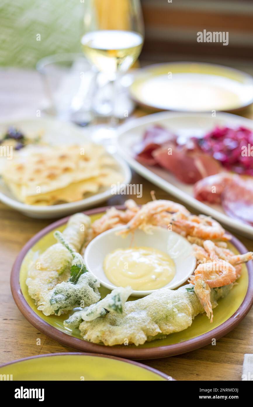 Restaurant typique de la côte australienne pour une cuisine fine. Banque D'Images