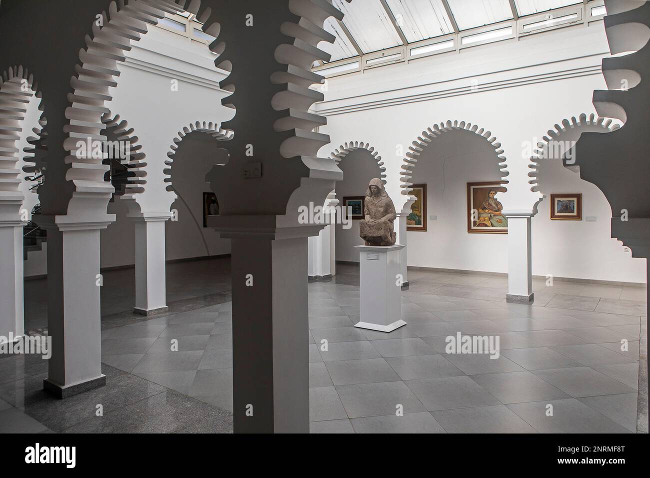 Centre d'Art moderne, de Tétouan Tetouan. Maroc Banque D'Images