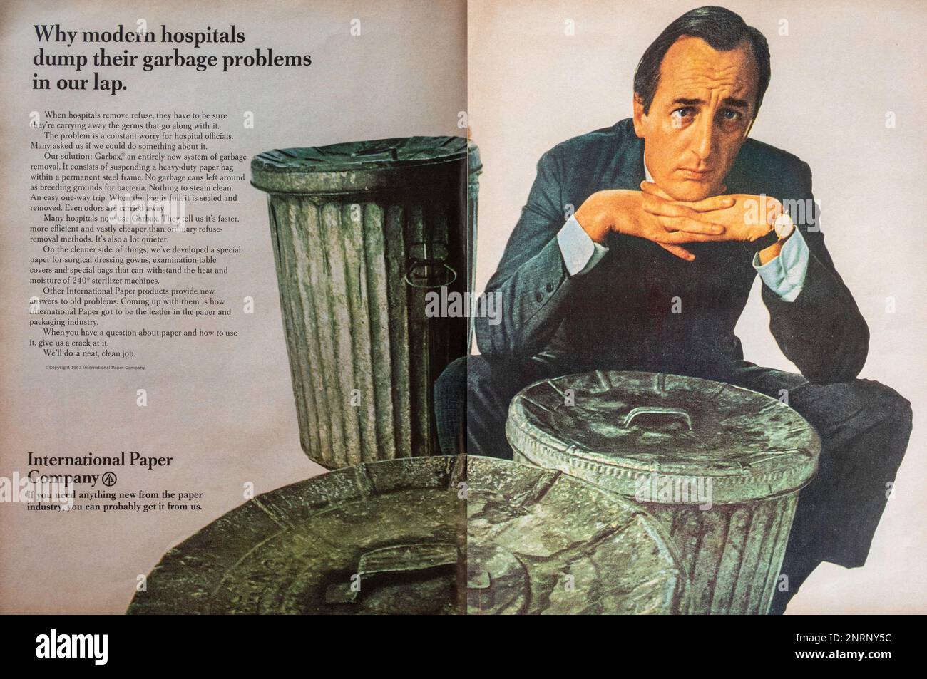 Vintage 'Life' Magazine 10 Mars 1967 annonce de publication, Etats-Unis Banque D'Images