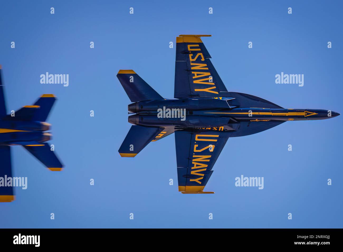 Les US Navy Blue Angels se présentent au salon Miramar Airshow de 2022 à San Diego, en Californie. Banque D'Images