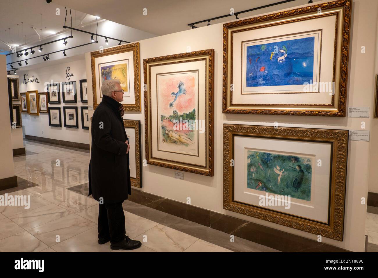 The Park West, Fine Art Museum, and Gallery est situé à Soho, 2023, New York City, États-Unis Banque D'Images