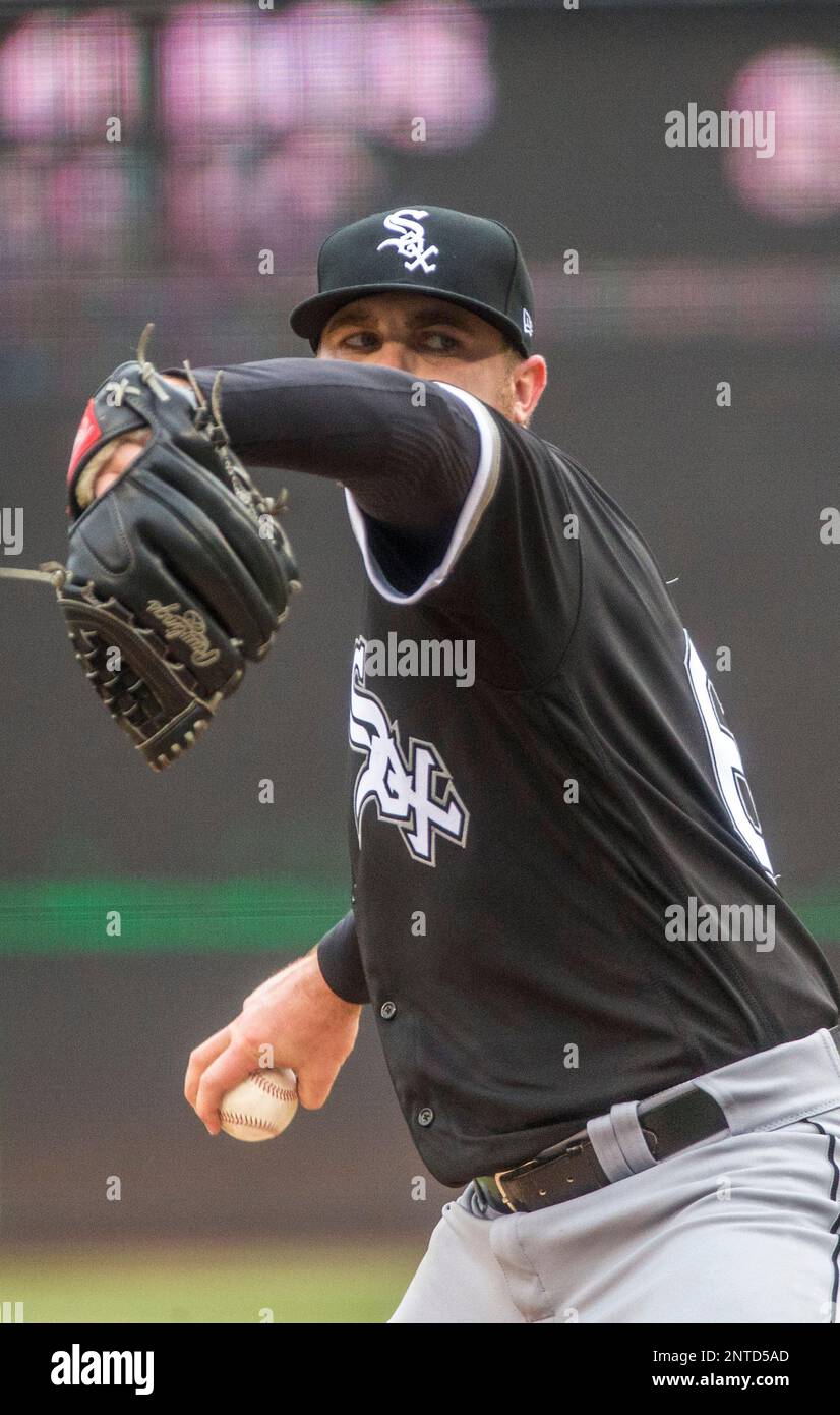 WASHINGTON, DC - JUNE 05: Chicago White Sox starting pitcher Dylan Covey (68) pitching during a MLB game between the Washington Nationals and the Chicago White Sox on June 05, 2019, at Nationals Park, in Washington DC. (Photo by Tony Quinn/Icon Sportswire) (Icon Sportswire via AP Images) Banque D'Images