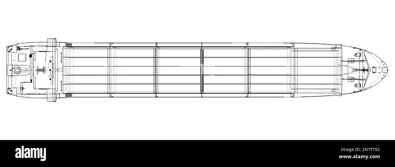 Avec Cargo Containers Banque D'Images