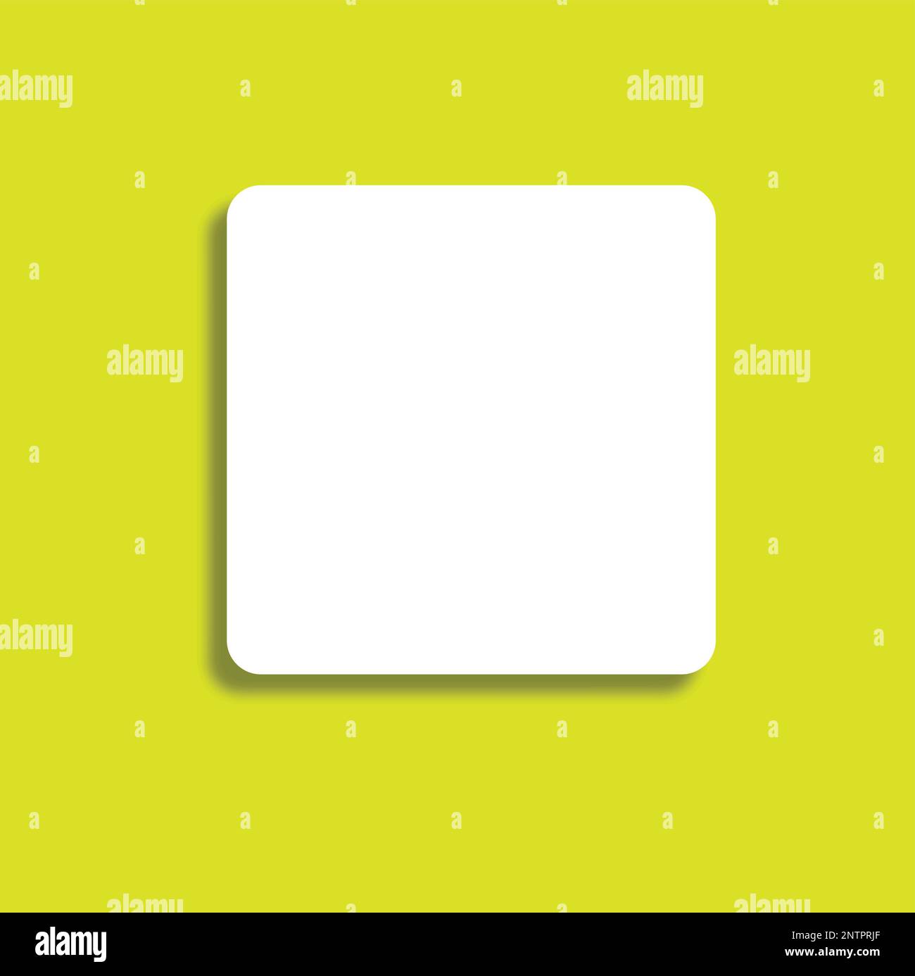 Modèle de cadre de publication minimal sur les réseaux sociaux Illustration de Vecteur