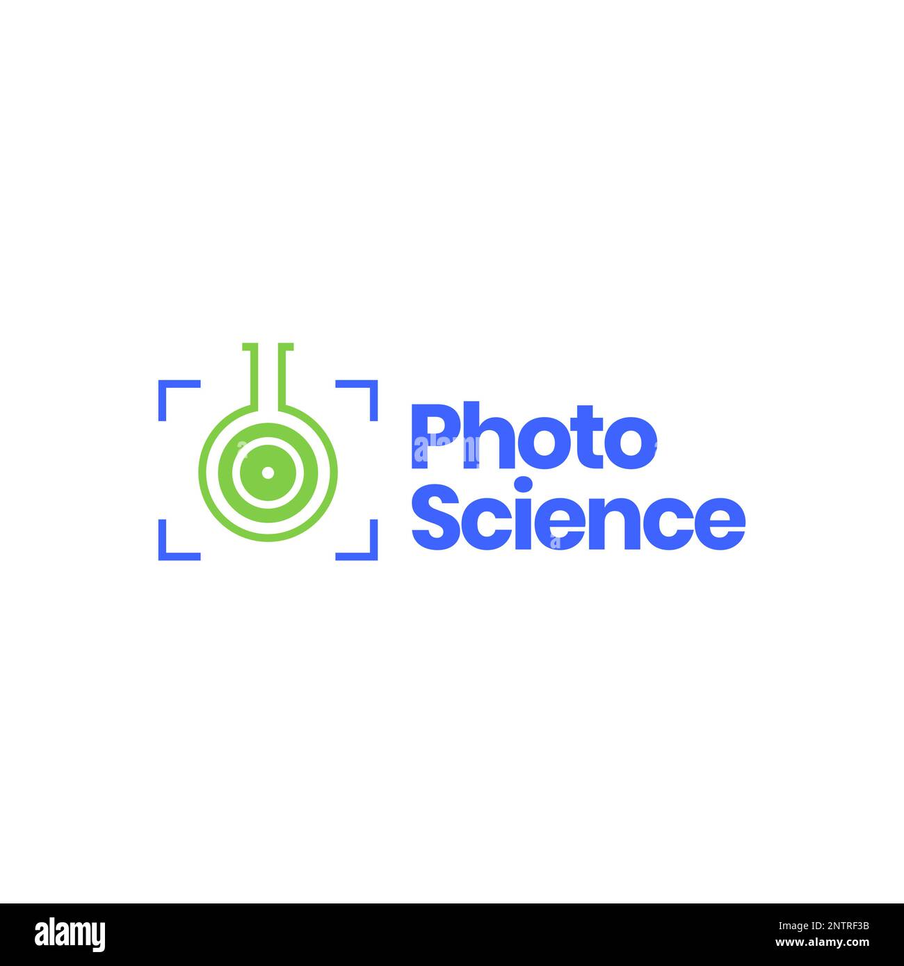 photographie obturateur objectif appareil photo science laboratoire verre logo design vecteur icône illustration Illustration de Vecteur