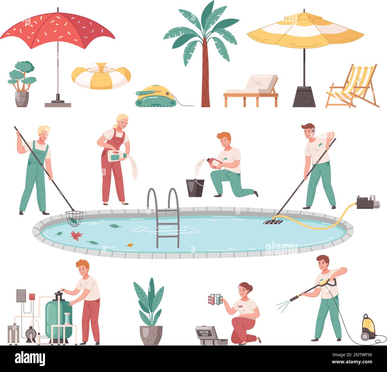 Obturateur Skimmer Pour Piscine - Couvercle Grand Format 31x15,5x2,7 Cm - Protection Hivernale - PC Durable