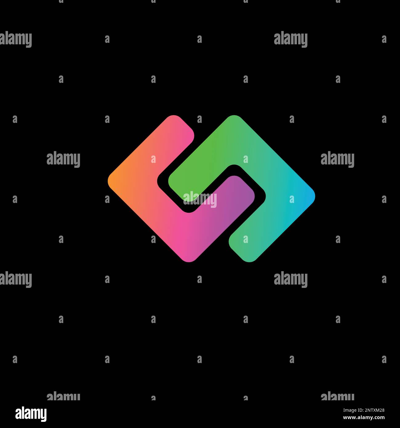 Logo lettre, logo lettre c, logo lettre c d, logo d, logo moderne et logo c d minimal. Ce logo peut être utilisé pour la société, le site Web et l'impression Illustration de Vecteur