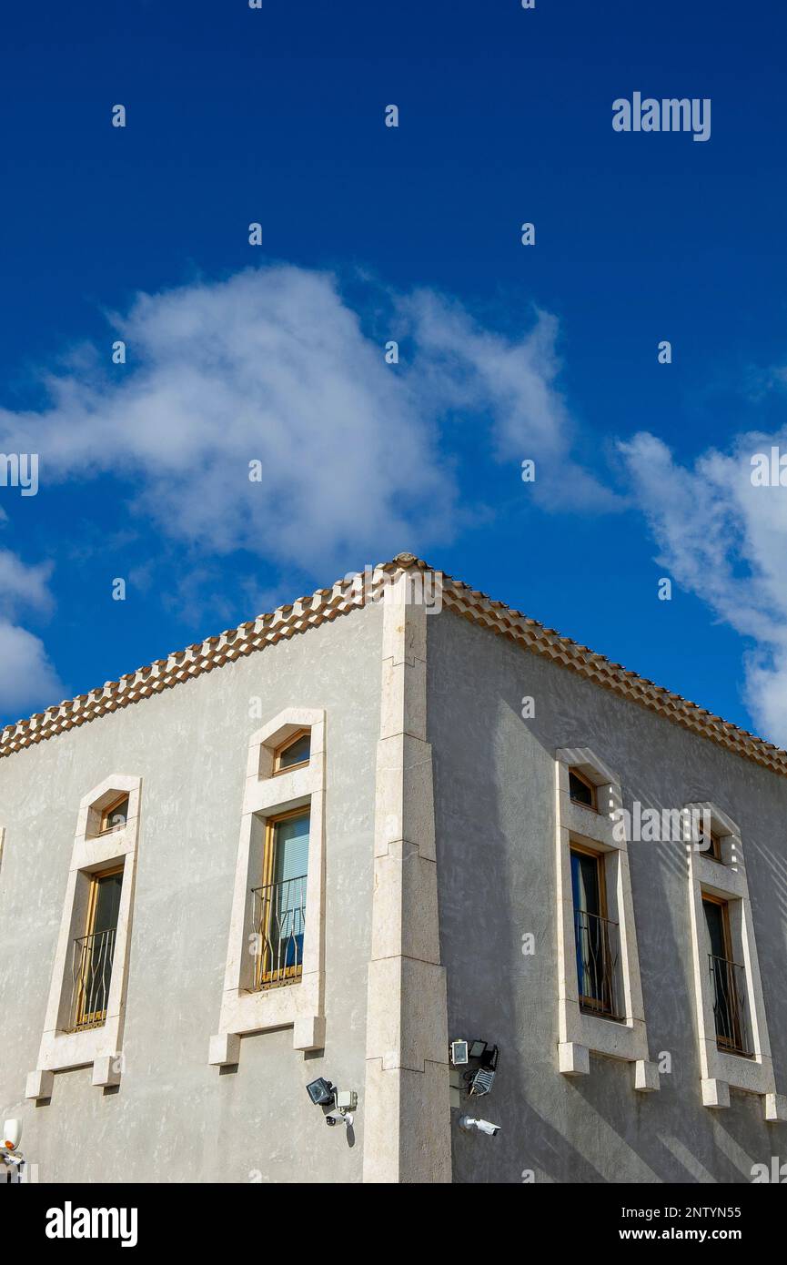 Domaine d'Argiolas dans la petite ville de Serdiana, Sardaigne, Italie Banque D'Images