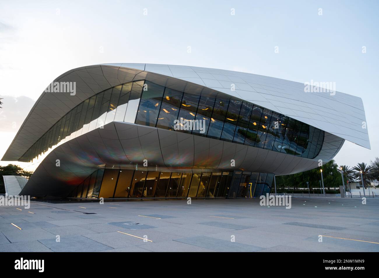 Musée Etihad vue de Union House. Banque D'Images