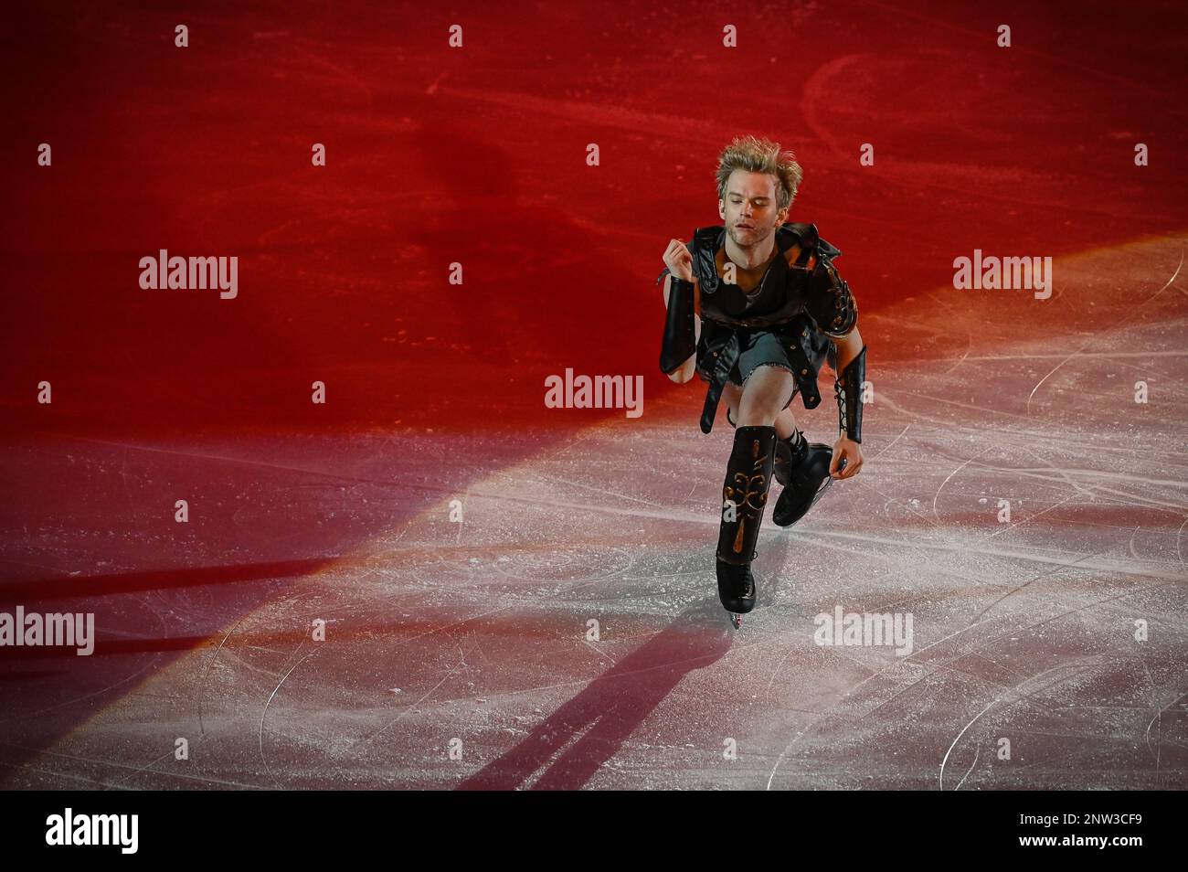 25 février 2023, Turin, Italie, Italie: Italie, Turin 25 février 2023 PalaVela.CINEMA ON ICE.Ice Skating.Daniel Grassl (Credit image: © Tonello Abozzi/Pacific Press via ZUMA Press Wire) USAGE ÉDITORIAL SEULEMENT! Non destiné À un usage commercial ! Banque D'Images