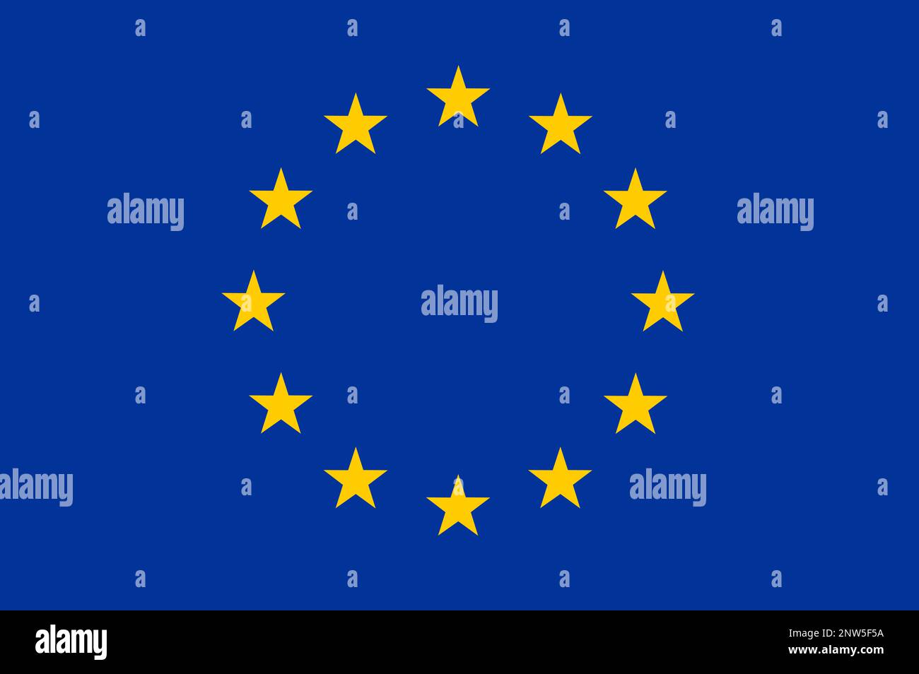Drapeau de l'Union européenne Banque D'Images