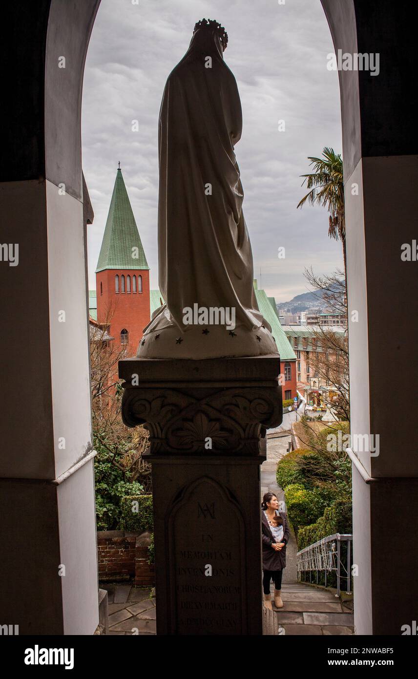 L'Église d'Oura, Nagasaki, Japon. Banque D'Images