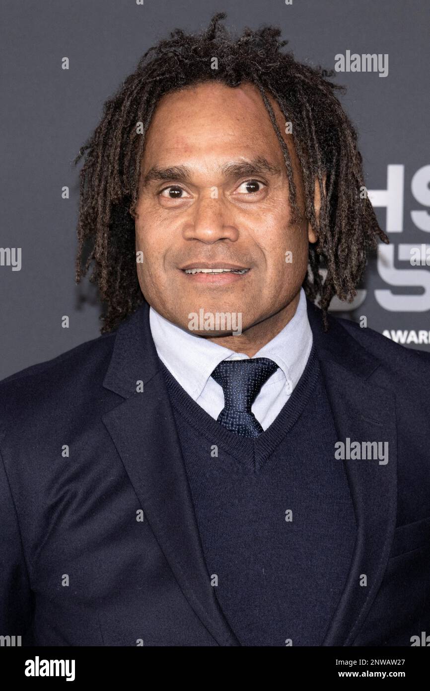 Christian Karembeu arrive à la cérémonie des meilleurs prix de football de la FIFA, sur 27 février 2023 à Paris, France photo par David Niviere/ABACAPRESS.COM Banque D'Images