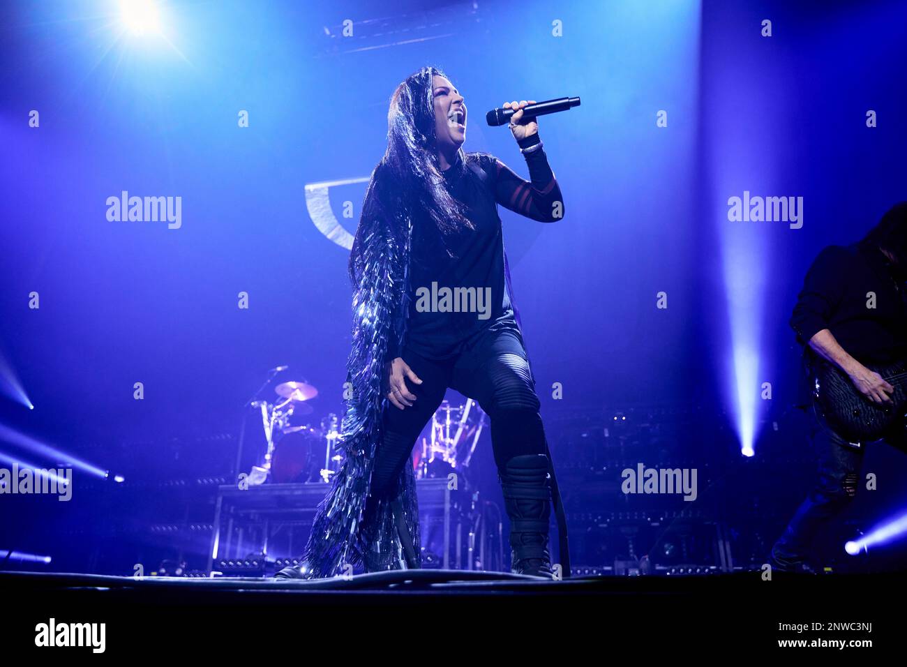 MINNEAPOLIS, MN 26 FÉVRIER : la performance d'Evanescence se produit au centre Target de Minneapolis, sur 26 février 2023 in. Crédit : Tony Nelson/MediaPunch Banque D'Images
