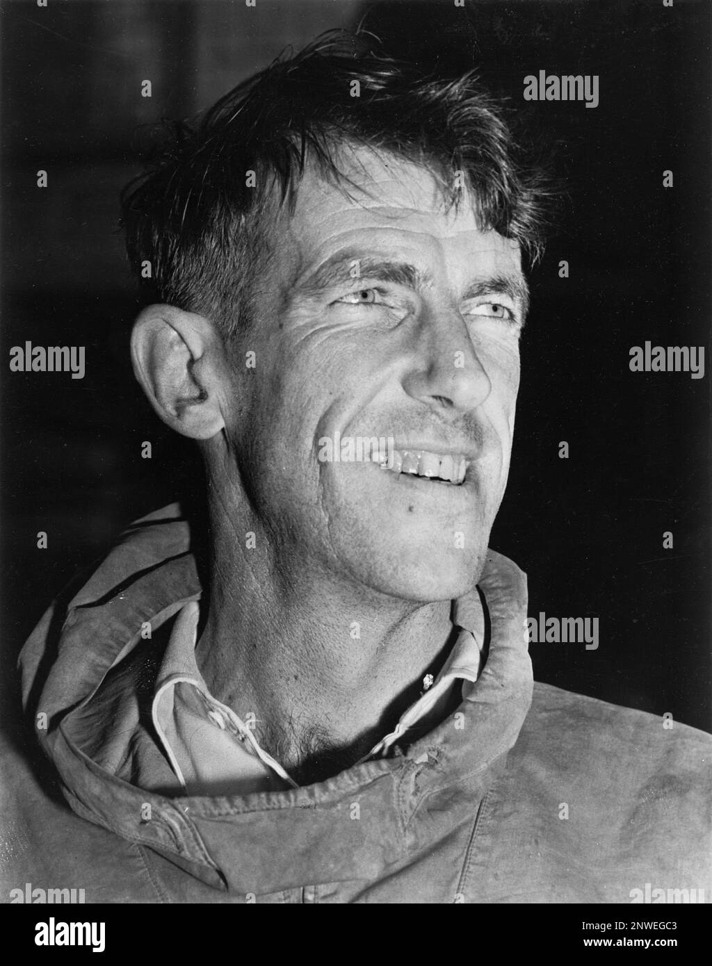 Edmund Hillary, (1919 – 2008) alpiniste et explorateur de Nouvelle-Zélande Banque D'Images