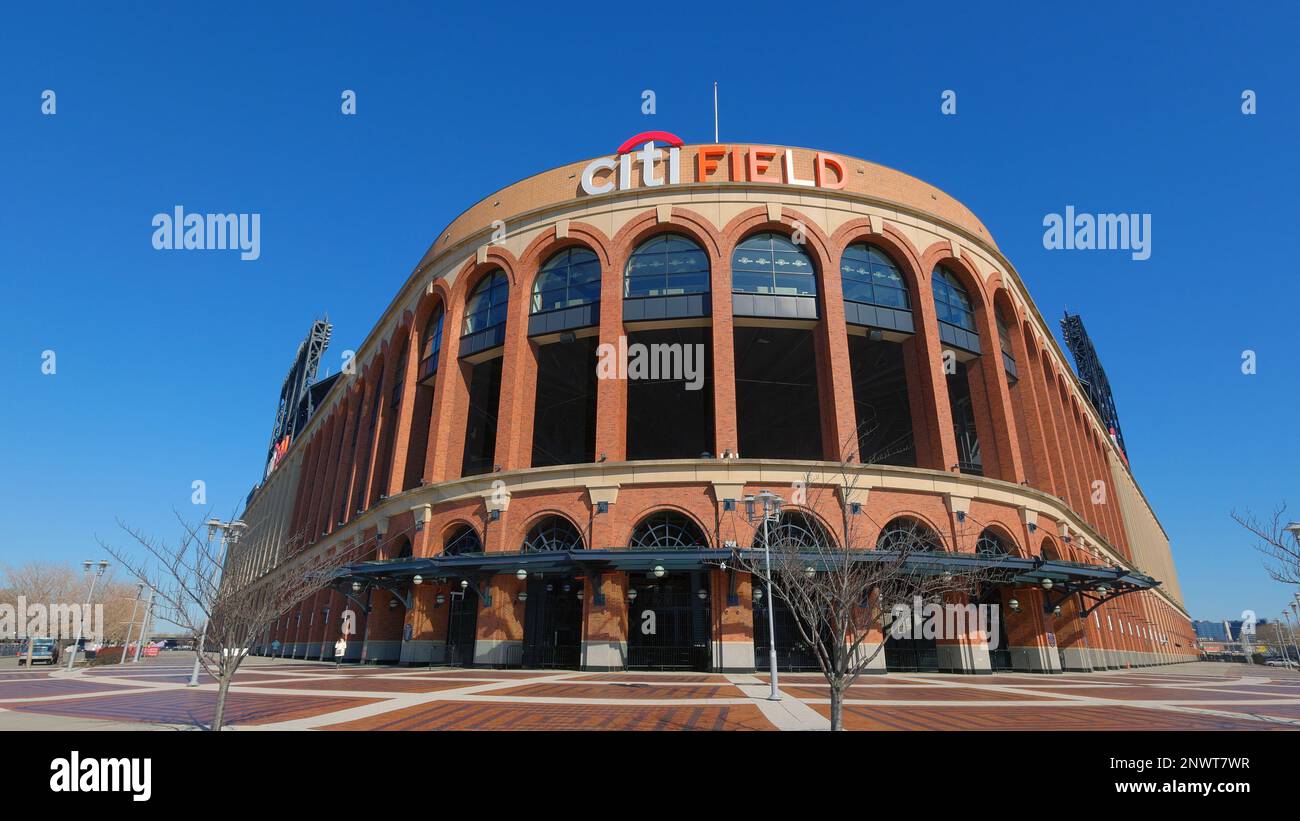 CitiField Stadium - stade des New York mets - NEW YORK, États-Unis - 14 FÉVRIER 2023 Banque D'Images