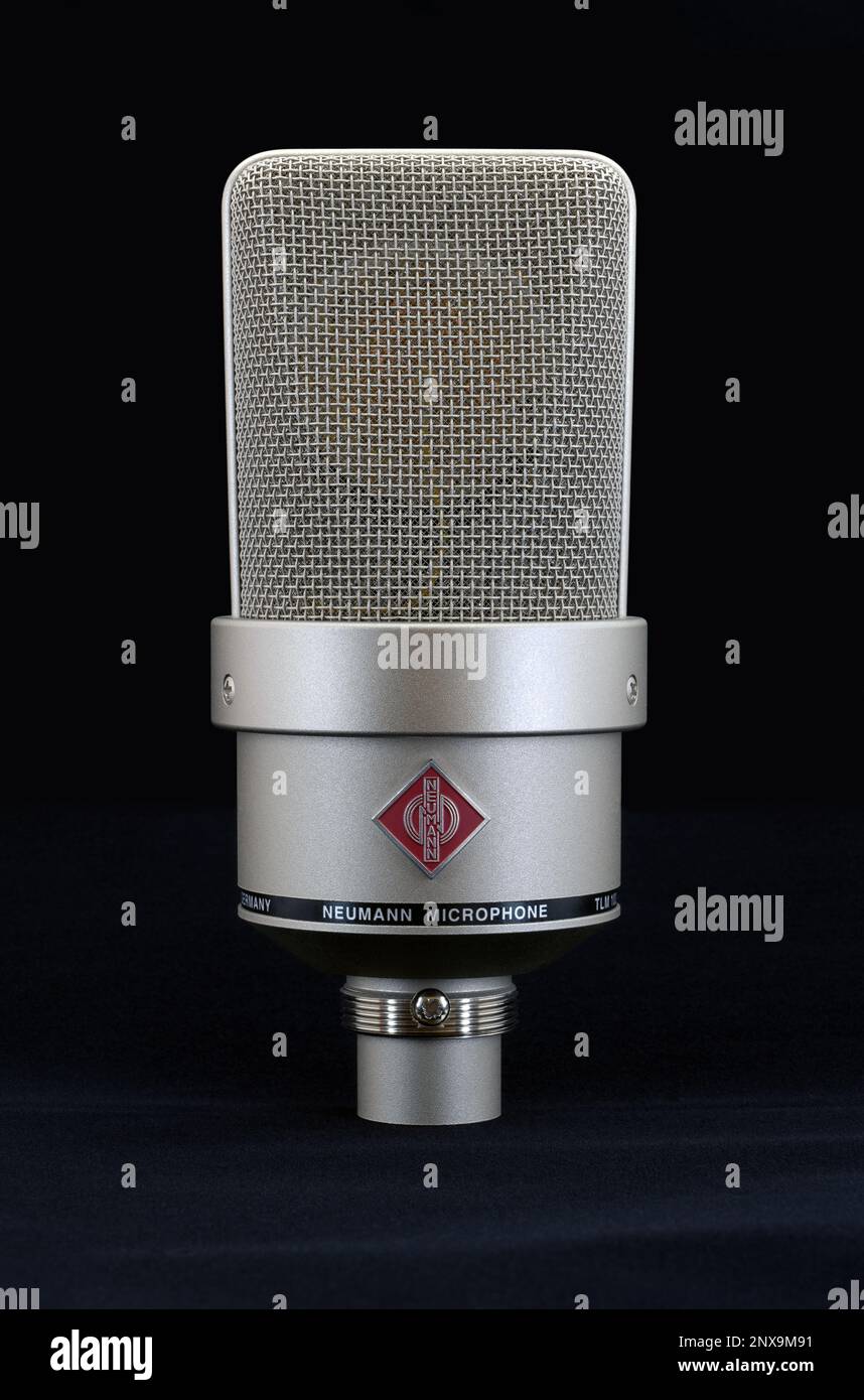 Microphone Neumann TLM 103 Banque D'Images