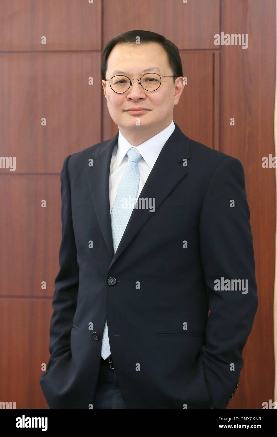 Michael Sng, chief executive and managing partner of TAEL Partners, a  Singapore licensed private equity fund manager. (Singapore Press via AP  Images Photo Stock - Alamy
